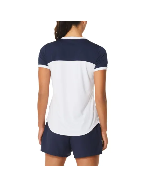 Camiseta Asics Women Court Ss Top 2042a262-102 Mujer | Ofertas de pádel